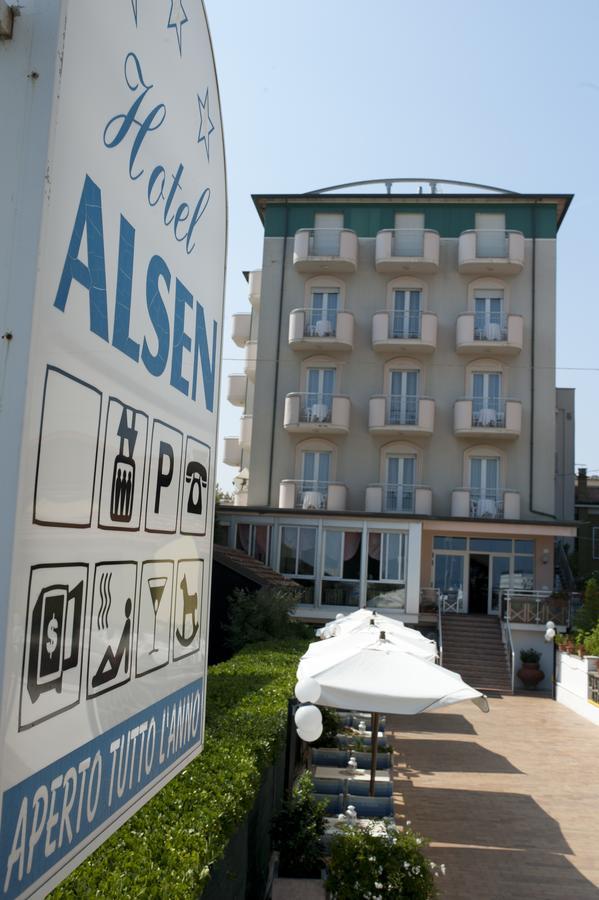 Hotel Alsen Rimini Bagian luar foto